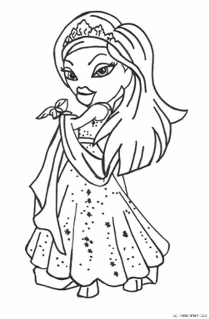 All Bratz Coloring Pages Printable Sheets Bratz Printable Bratz 2021 a 3986 Coloring4free