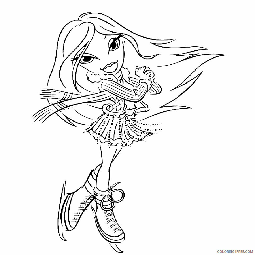 All Bratz Coloring Pages Printable Sheets Free Printable Bratz Pages 2021 a 3997 Coloring4free