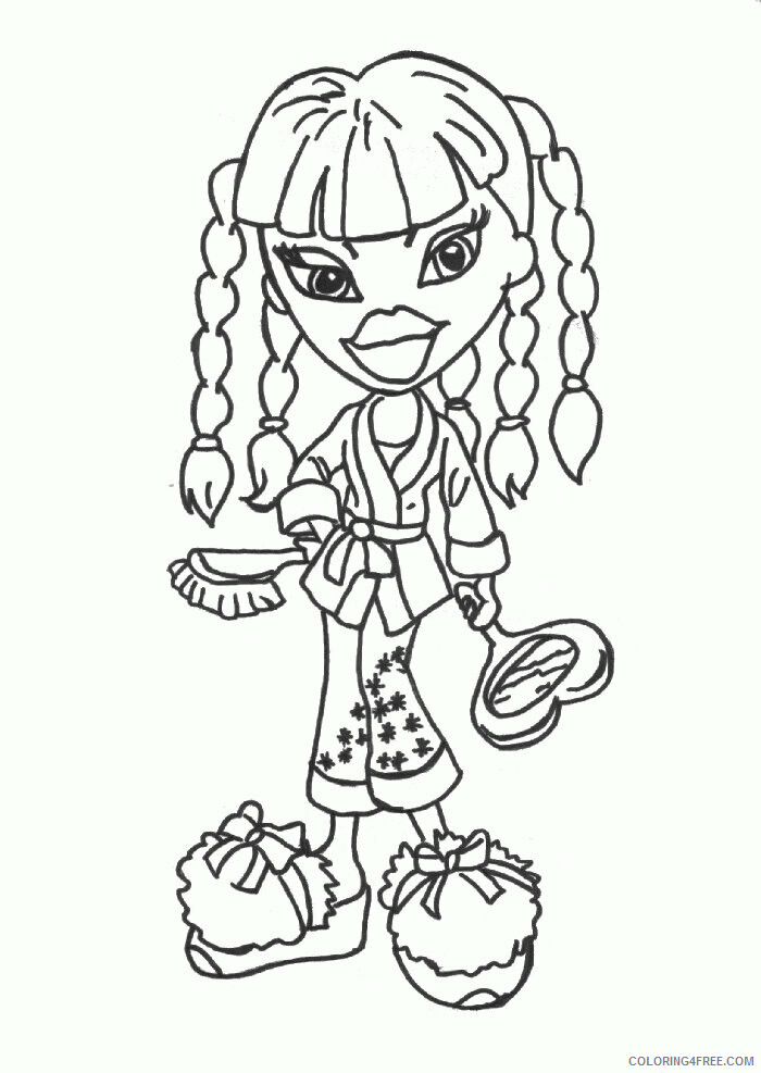 All Bratz Coloring Pages Printable Sheets How To Color Printable Bratz 2021 a 4004 Coloring4free