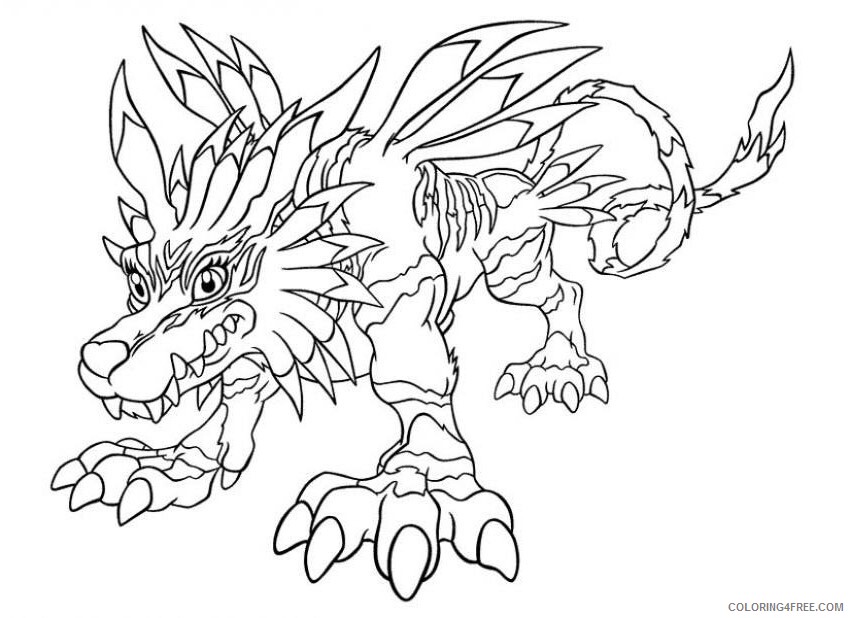 All Coloring Pages Printable Sheets All Digimon Coloring 2021 a 4008 Coloring4free