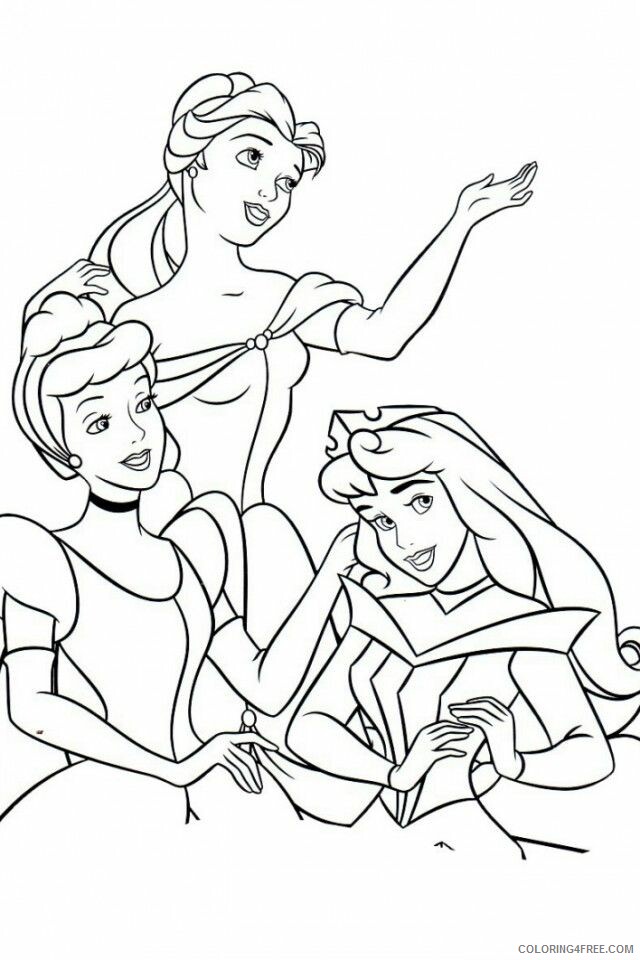 All Coloring Pages Printable Sheets All Disney Princess Pages 2021 a 4010 Coloring4free