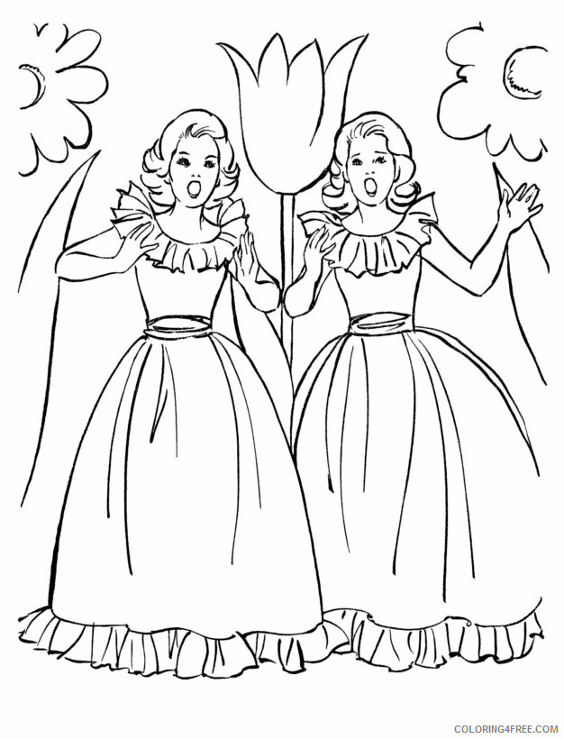 All Coloring Pages for Girls Printable Sheets Girl Free coloring 2021 a 4043 Coloring4free