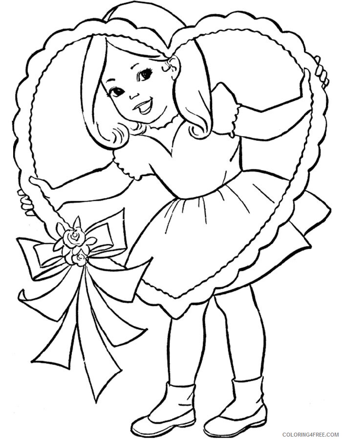 All Coloring Pages for Girls Printable Sheets Little Girl Coloring 2021 a 4048 Coloring4free