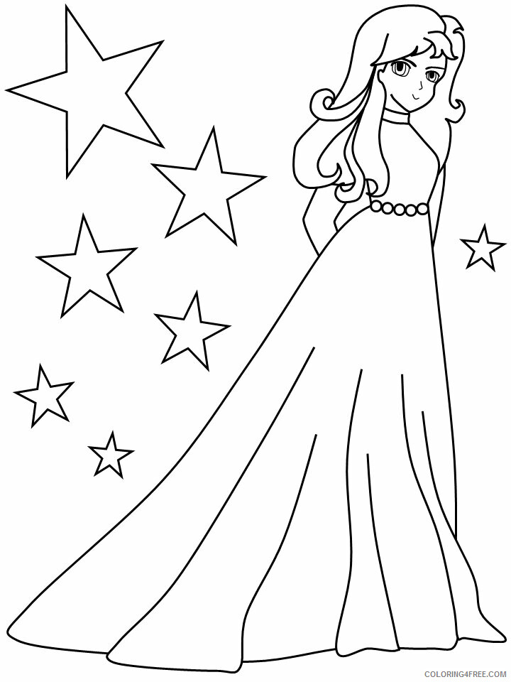 All Coloring Pages for Girls Printable Sheets for Girls Dr 2021 a 4032 Coloring4free