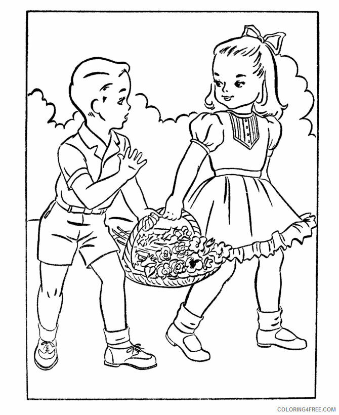All Coloring Pages for Kids Printable Sheets Kids Valentines Day Pages 2021 a 4072 Coloring4free