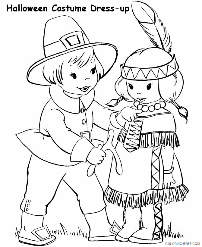 All Coloring Pages for Kids Printable Sheets Pilgrim For Kids 2021 a 4074 Coloring4free