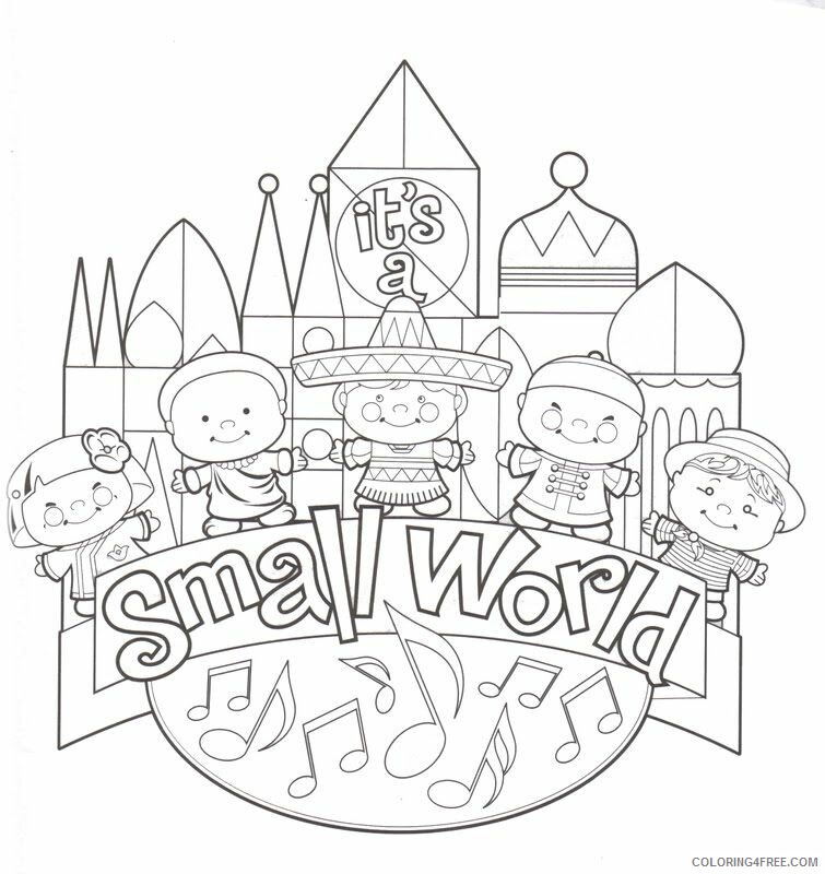 All Kids Coloring Pages Printable Sheets transmissionpress Its A Small World 2021 a 4133 Coloring4free
