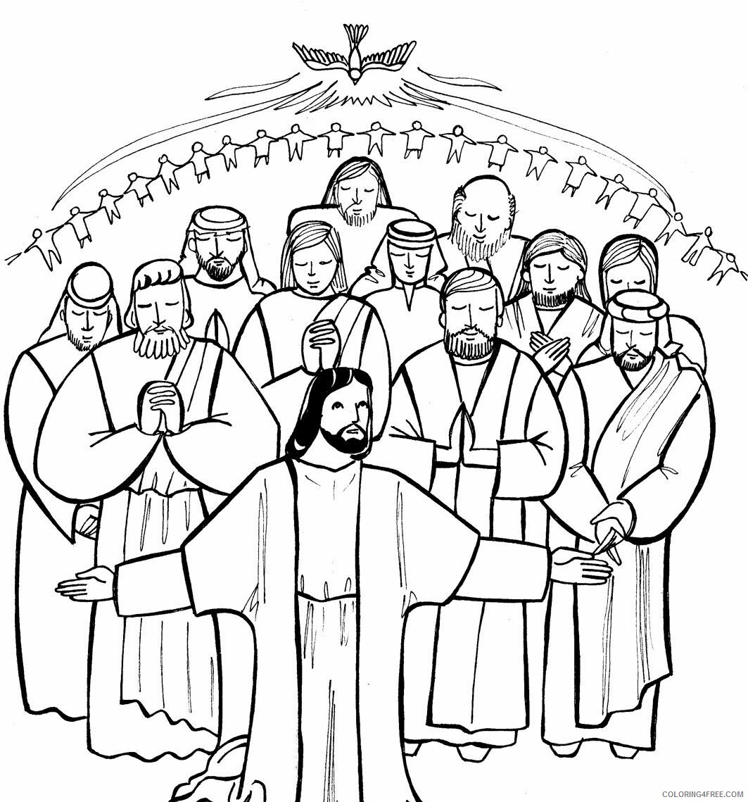 All Saints Day Coloring Pages Printable Sheets All Saints Catholic 2021 a 4217 Coloring4free