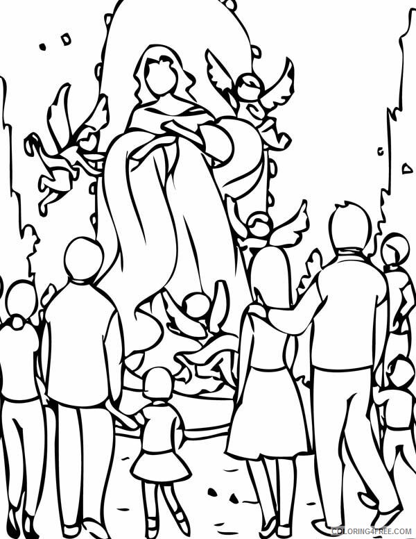 All Saints Day Coloring Pages Printable Sheets All Saints Day PictureColoring 2021 a 4226 Coloring4free