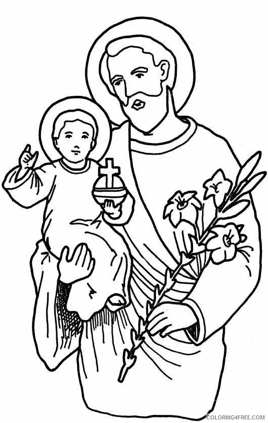 All Saints Day Coloring Pages Printable Sheets Saints Catholic jpg 2021 a 4241 Coloring4free