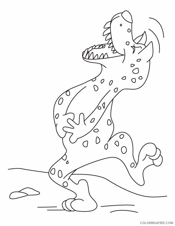 Alligator Color Printable Sheets Alligator laughing at heart coloring 2021 a 4275 Coloring4free