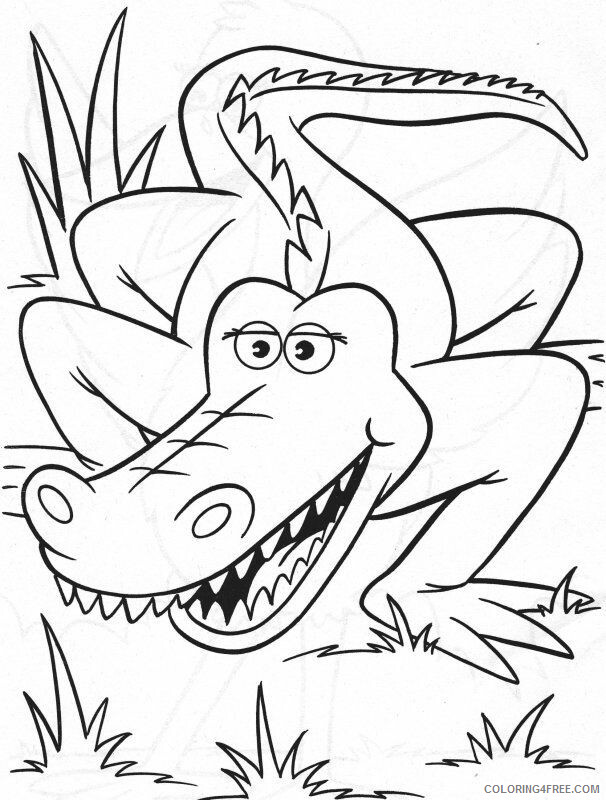 Alligator Color Printable Sheets Free Printable Alligator Pages 2021 a 4291 Coloring4free