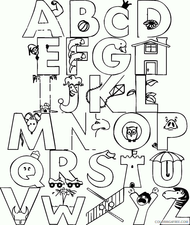 Alphabet Animal Coloring Pages Printable Sheets Alphabet jpg 2021 a 4423 Coloring4free