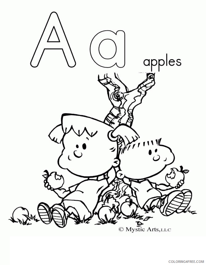 Alphabet Animal Coloring Pages Printable Sheets Animal Alphabet 190 2021 a 4431 Coloring4free