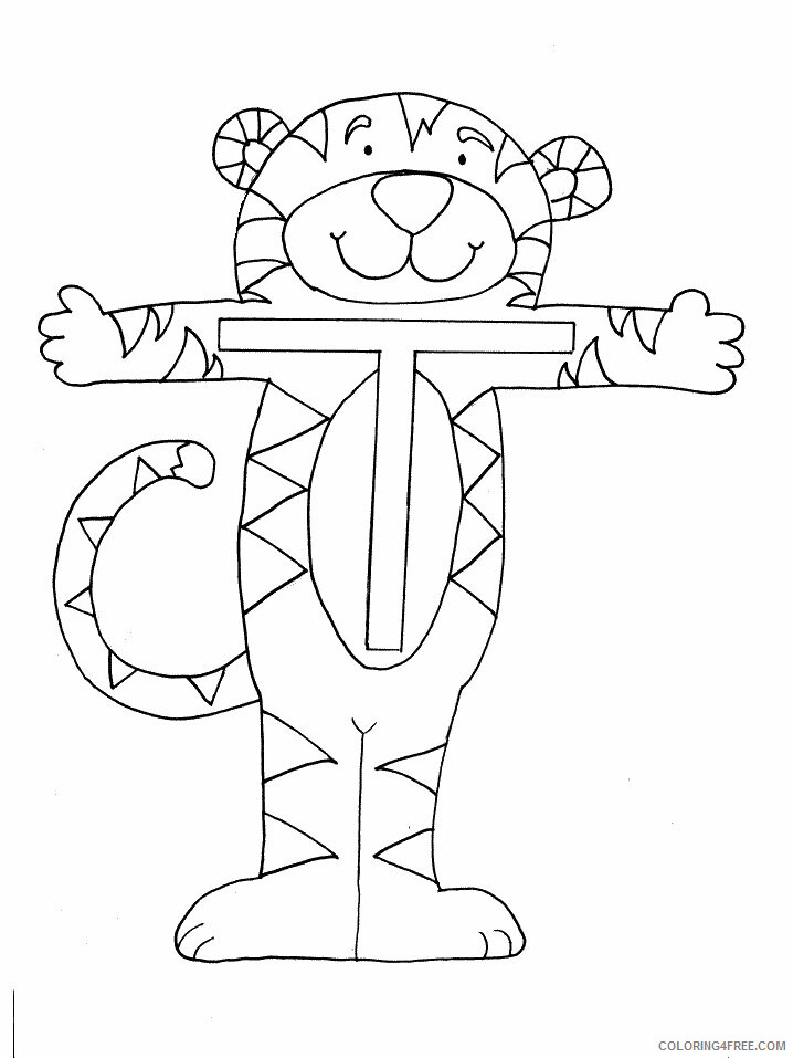 Alphabet Coloring Pages A Z Printable Sheets Alphabet ColoringMates 1 2021 a 4561 Coloring4free