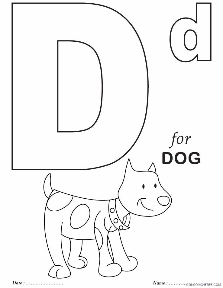 Alphabet Coloring Pages Free Printable Sheets A z alphabet pages 2021 a 4649 Coloring4free