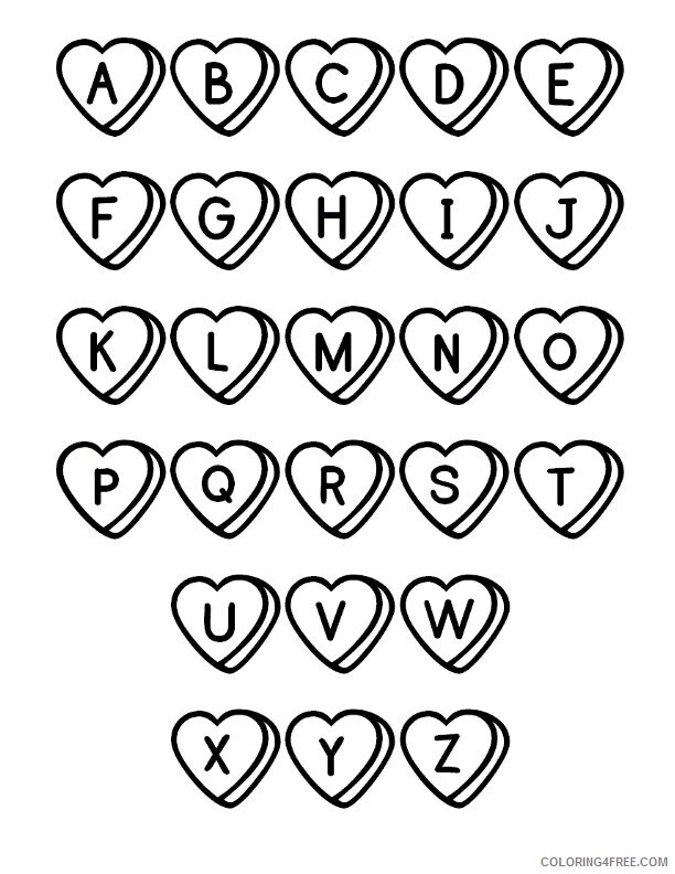 Alphabet Coloring Pages Free Printable Sheets Pin by Samantha Cosgrove on 2021 a 4695 Coloring4free