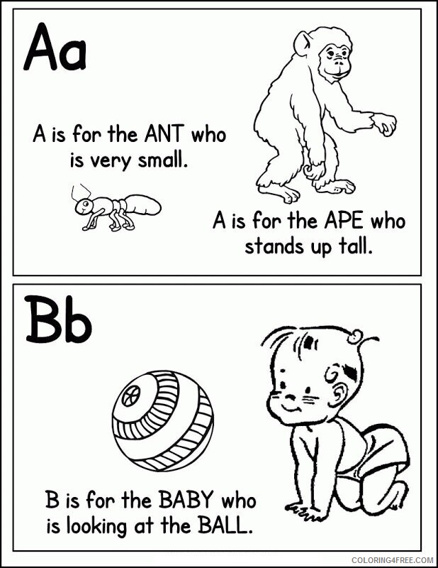 Alphabet Coloring Pages Printable Printable Sheets Alphabet Top Coloring 2021 a 4725 Coloring4free