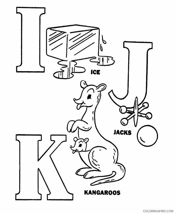 Alphabet Letters Coloring Pages Printable Sheets Pre K ABC Alphabet 2021 a 4955 Coloring4free
