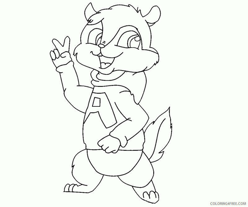 Alvin and the Chipmunks 2 Coloring Pages Free Printable Sheets 2021 a 5113 Coloring4free