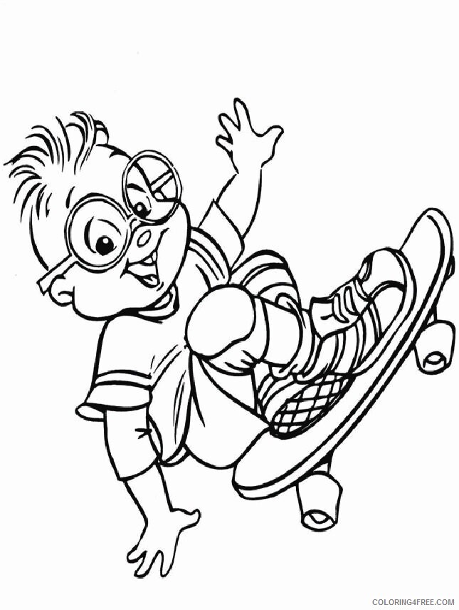Alvin and the Chipmunks 2 Printable Coloring Pages Printable Sheets 2021 a 5132 Coloring4free