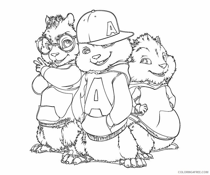 Alvin and the Chipmunks Chipwrecked Coloring Pages Printable Sheets 2021 a 5180 Coloring4free