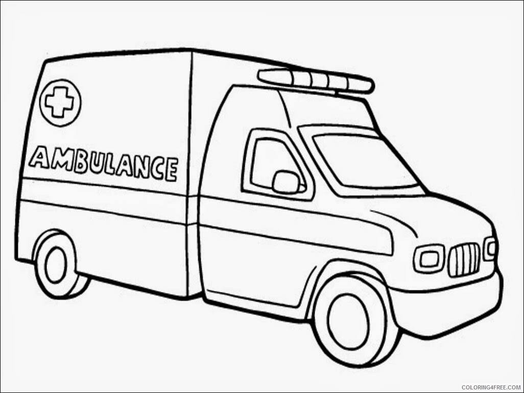 Ambulance Coloring Page Printable Sheets Ambulance Page 4 jpg 2021 a 5284 Coloring4free