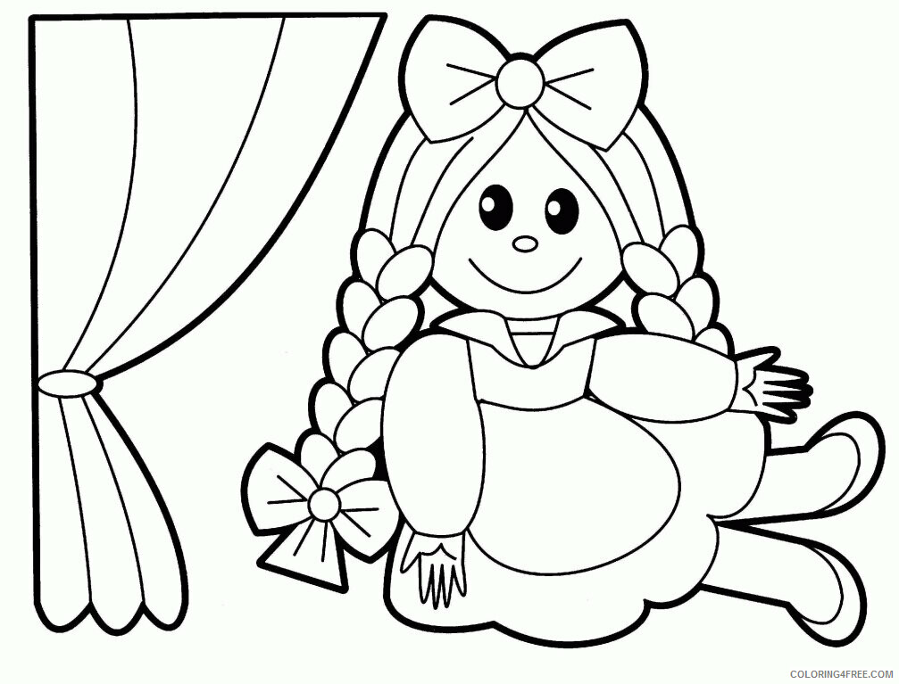 American Doll Coloring Pages Printable Sheets Kids Printable Coloring 2021 a 5310 Coloring4free