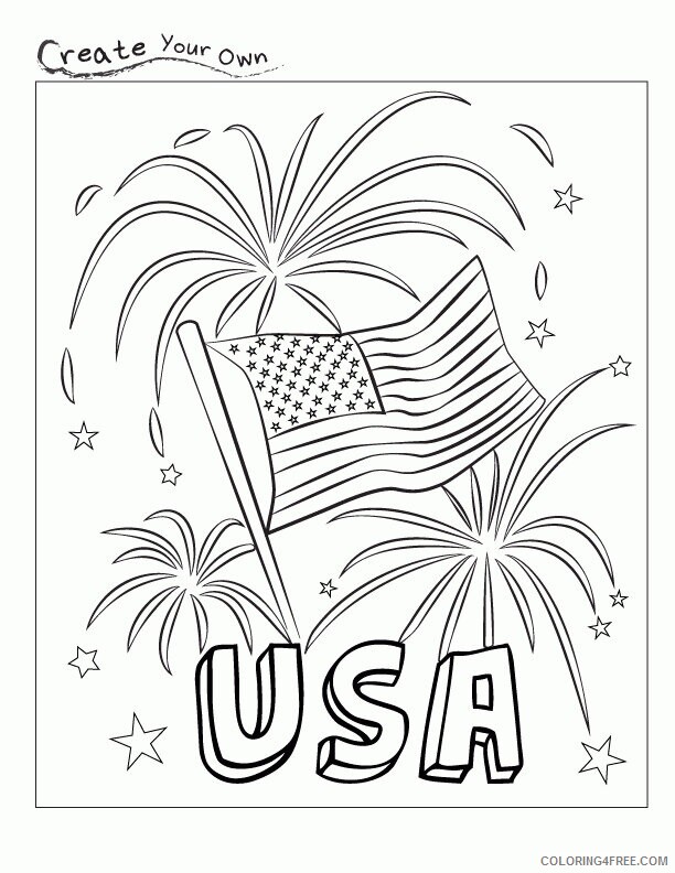 American Flag Color Page Printable Sheets Party Ideas by Mardi Gras 2021 a 5313 Coloring4free