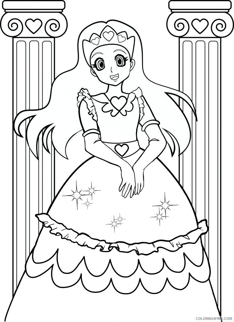 American Girl Doll Coloring Pages Free Printable Sheets Kids Printable Coloring 2021 a 5431 Coloring4free