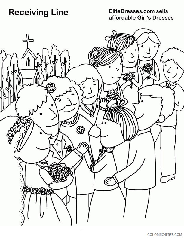 American Girls Coloring Pages Printable Sheets Wedding that are 2021 a 5456 Coloring4free