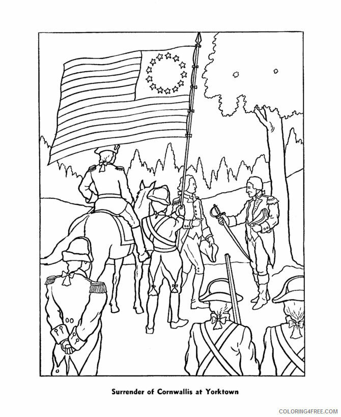 American Revolution Coloring Page Printable Sheets of disney coloring 2021 a 5502 Coloring4free