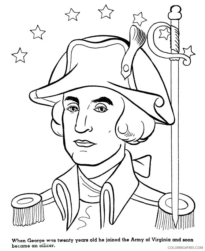 American Revolution Coloring Pages Printable Sheets Founding Fathers 2021 a 5519 Coloring4free
