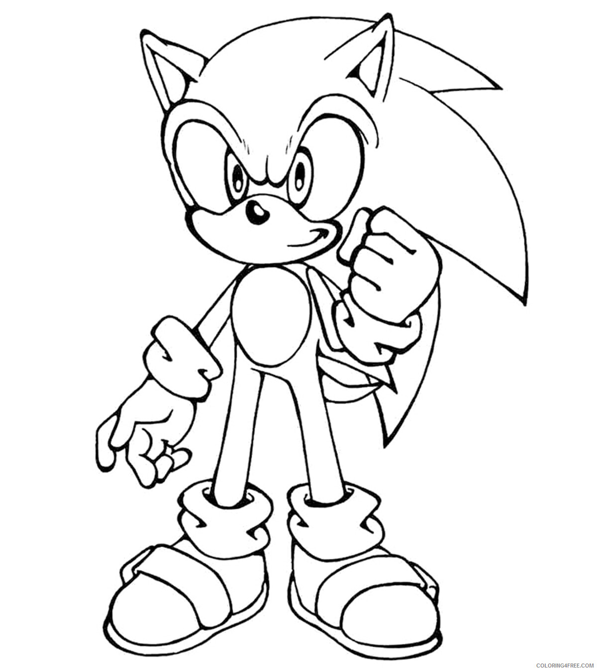 Amy Sonic Coloring Pages Printable Sheets 21 Sonic The Hedgehog ...