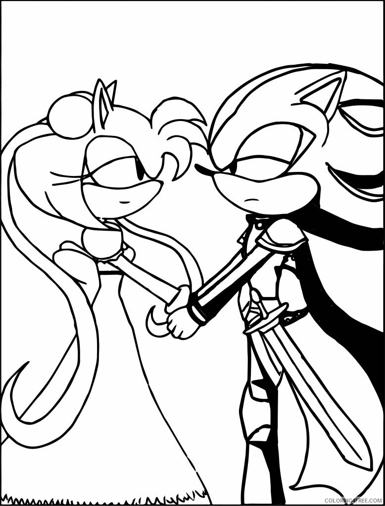 Amy Sonic Coloring Pages Printable Sheets Sonic – coloring 2021 a 5648 Coloring4free