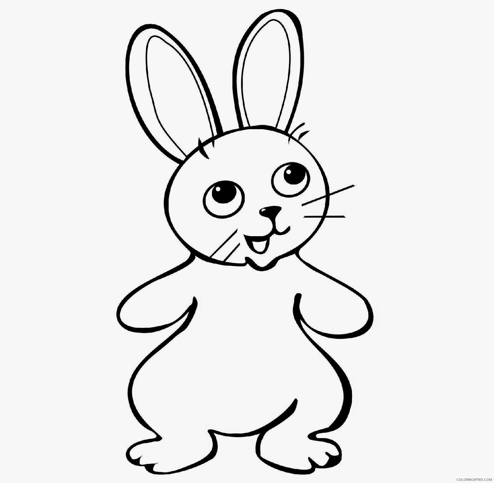 An Easter Bunny Coloring Pages Printable Sheets Bunny Sheets Free Coloring 2021 a 5655 Coloring4free