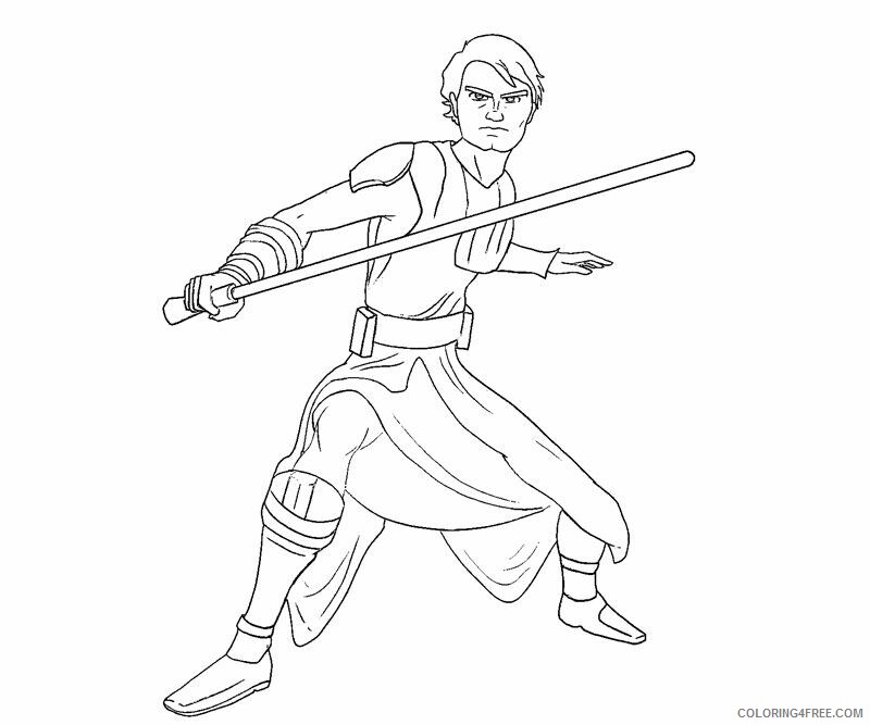 Anakin Skywalker Coloring Pages Printable Sheets anakin skywalker 5 jpg jpg 2021 a 5722 Coloring4free