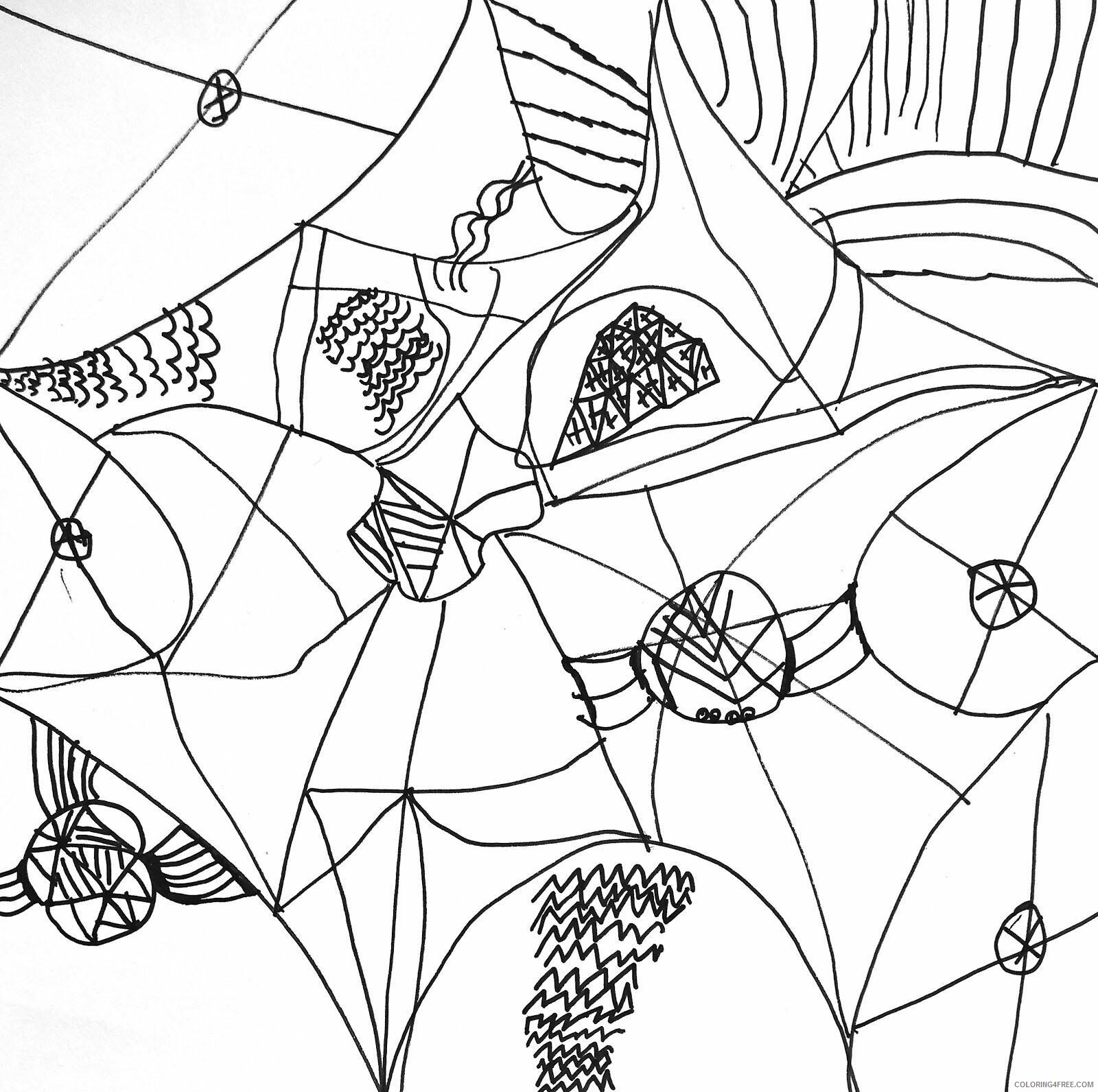 Anansi the Spider Coloring Page Printable Sheets Ananse The Spider Pages 2021 a 5729 Coloring4free