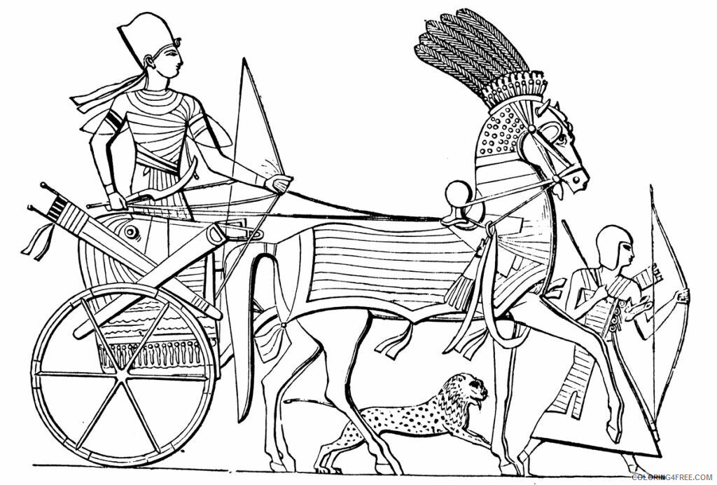 Ancient Egypt Coloring Pages Printable Sheets Ancient Egypt Free 2021 a 5827 Coloring4free