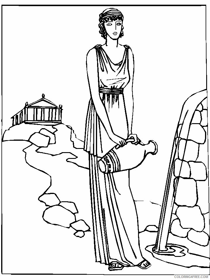 Ancient Egypt Coloring Pages Printable Sheets Page Place Animal Coloring 2021 a 5832 Coloring4free