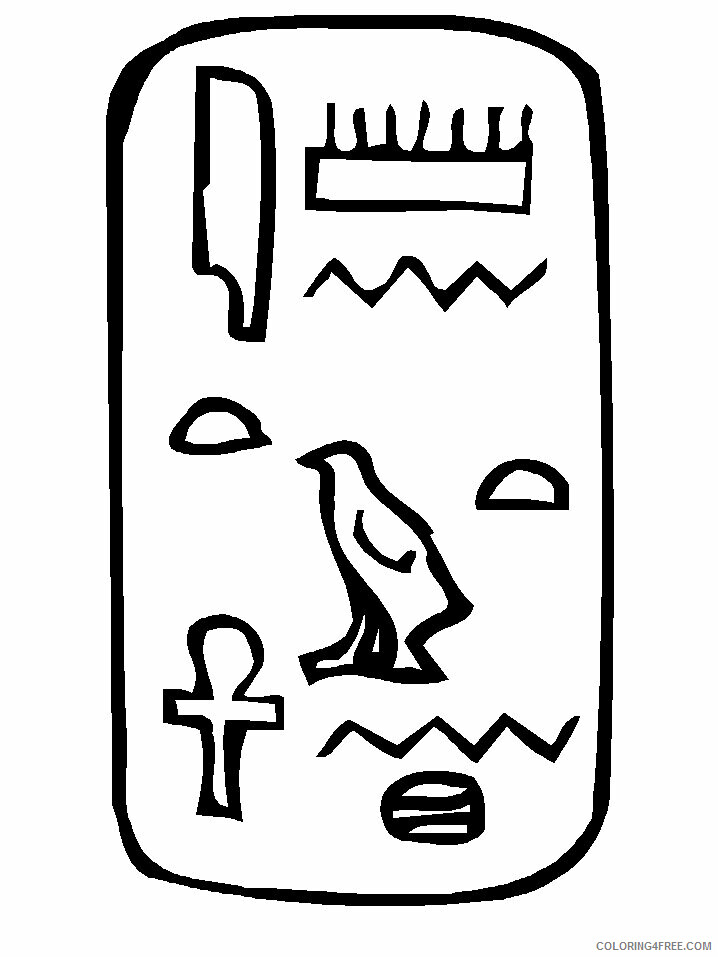 Ancient Egypt Coloring Pages Printable Sheets Plus Animal Coloring 2021 a 5834 Coloring4free