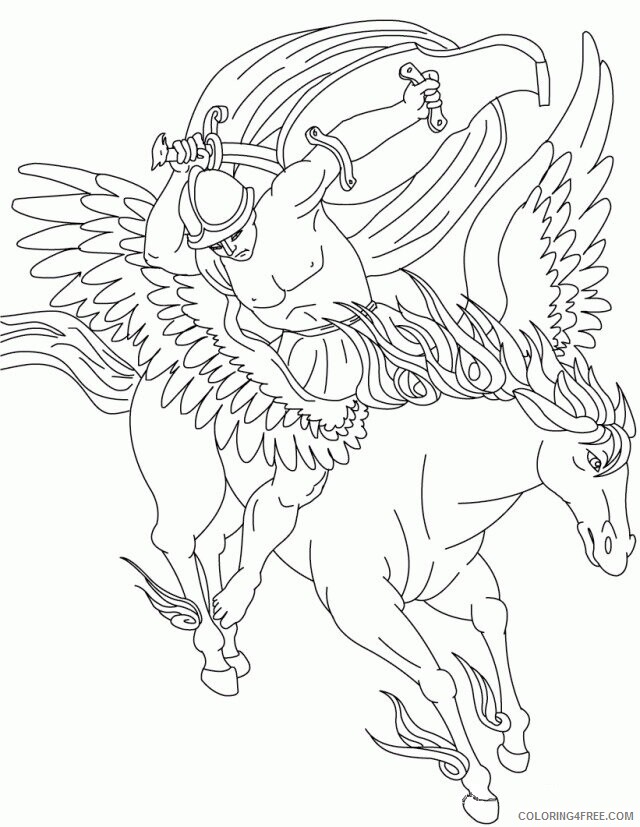 Ancient Greece Coloring Pages Printable Sheets GREEK MYTHS AND HEROES 2021 a Coloring4free