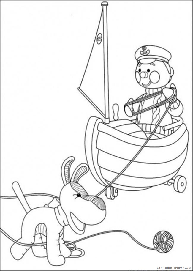 Andypandy Printable Sheets page Police And Dog 2021 a 5904 Coloring4free