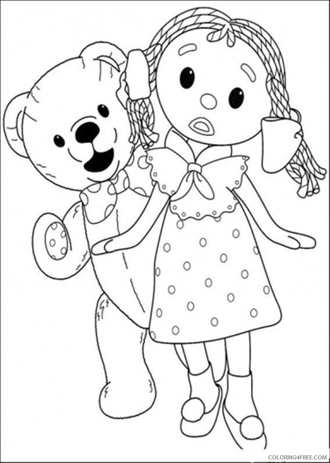 Andypandy Printable Sheets page That Girl And 2021 a 5905 Coloring4free
