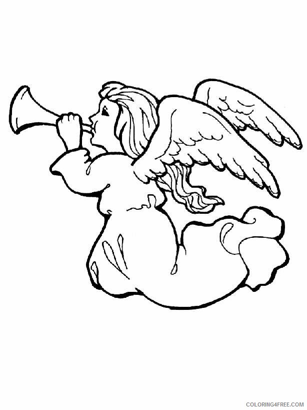 Angel Coloring Book Pages Printable Sheets Angel Book Fun Coloring 2021 a 5955 Coloring4free