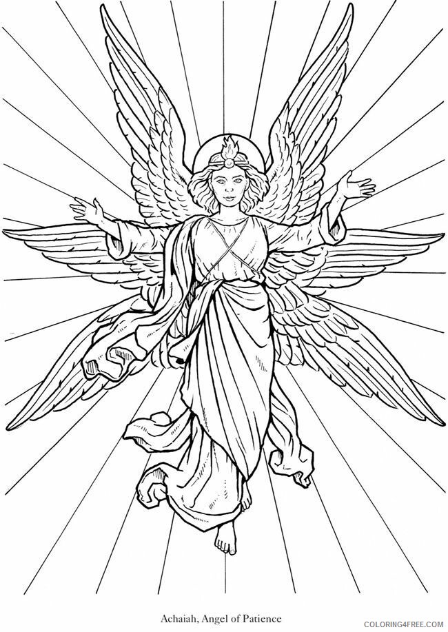 Angel Coloring Book Pages Printable Sheets Art Bible 75 Pins jpg 2021 a 5974 Coloring4free