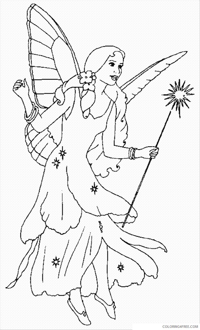 Angel Coloring Sheets Printable Sheets Angel4 Peoples Angel 2021 a 6030 Coloring4free