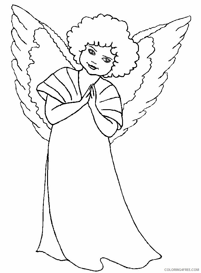 Angel Coloring Sheets Printable Sheets criss angel The 2021 a 6031 Coloring4free
