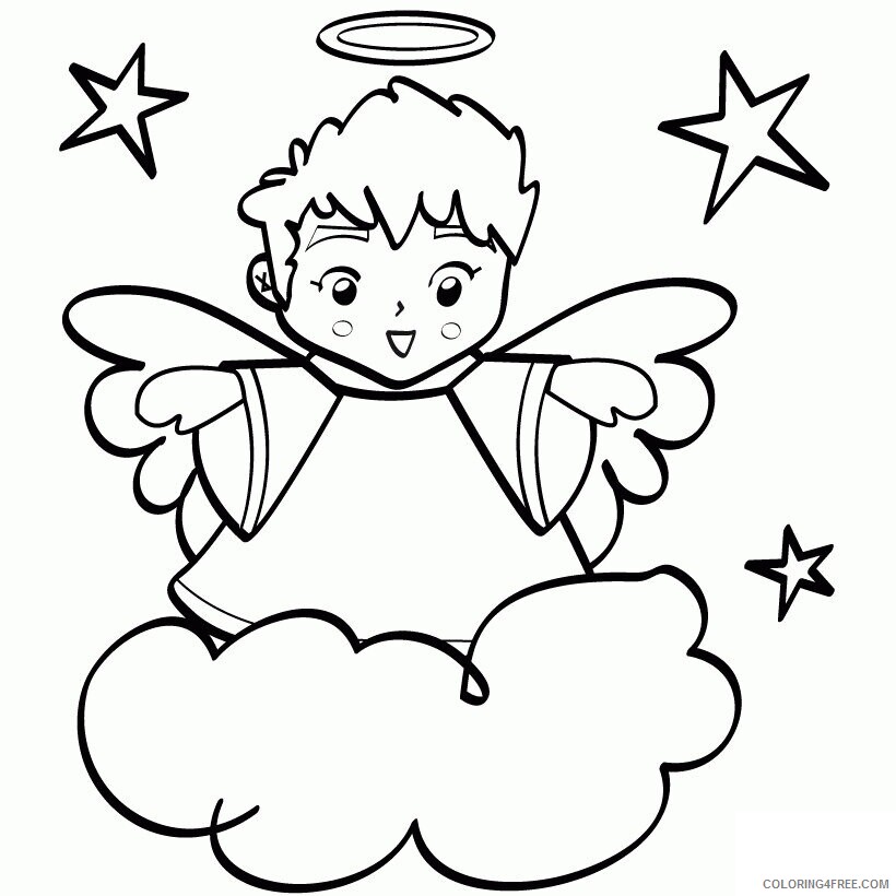 Angel Pictures for Kids Printable Sheets Angel Pictures For KidsFun Coloring 2021 a 6042 Coloring4free