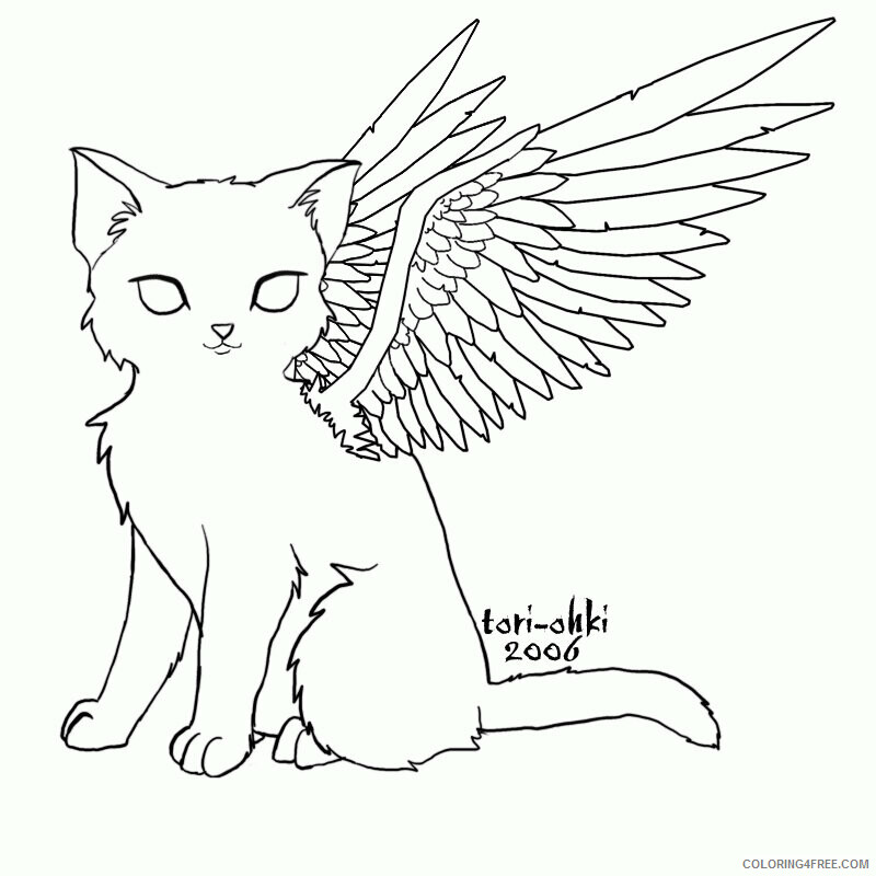 Angel Wing Coloring Page Printable Sheets 12 Pics of Angel Wings 2021 a 6072 Coloring4free